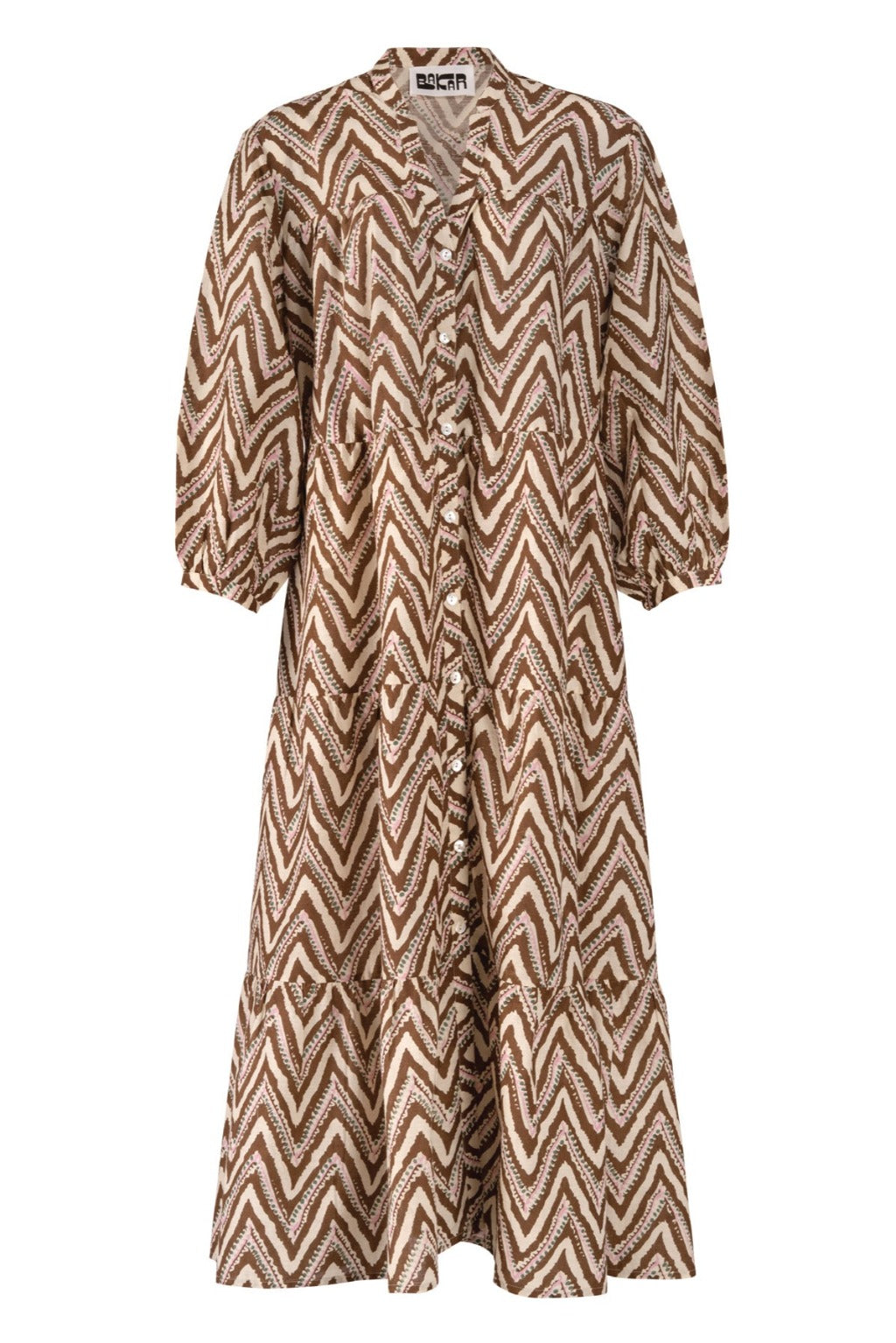 Bakar Jaipur Dress in Africa print, online at Trove Collection